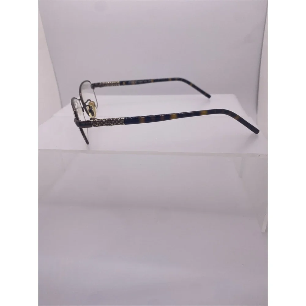Coach Eyeglasses FRAMES ONLY Gertie 51-16-135 Brown Tortoise 383 - Picture 12 of 16